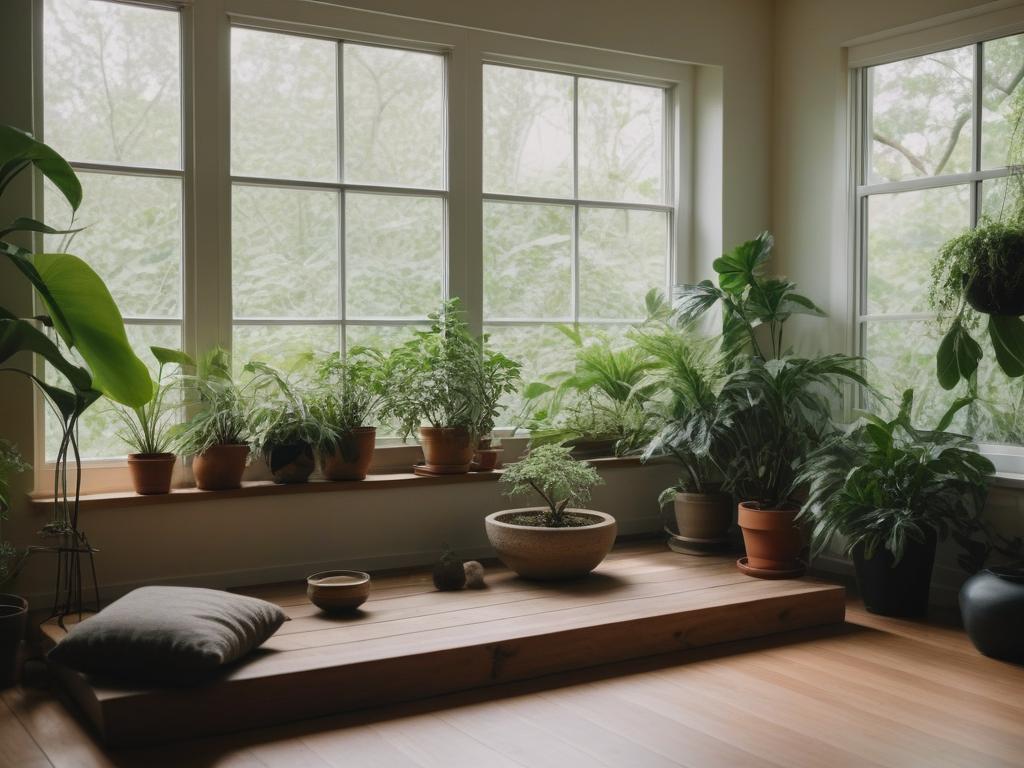Cultivating Inner Peace: Designing a Meditation Sanctuary with Living Greenery